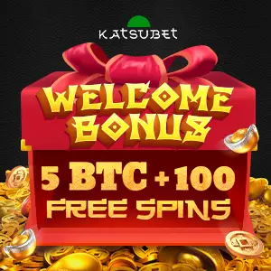KatsuBet (Welcome Bonus: 5BTC + 100 Free Spins) – New Online Bitcoin Casino
