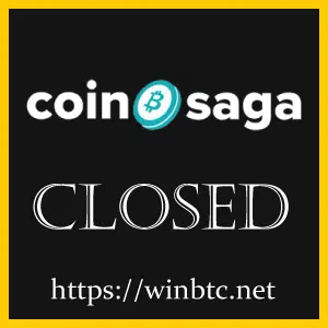 CoinSaga : This Bitcoin Casino is Closed